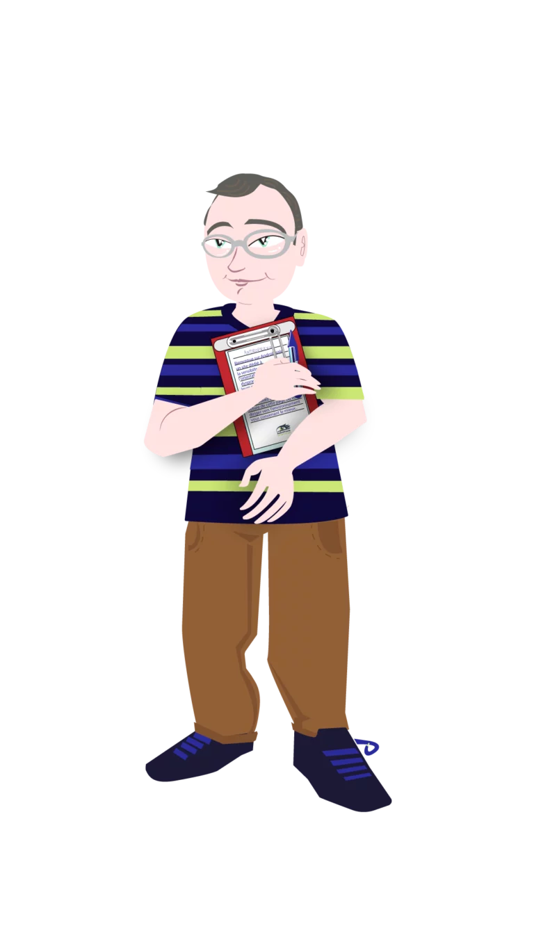 Avatar guide AndroPraxie - dyspraxie adulte